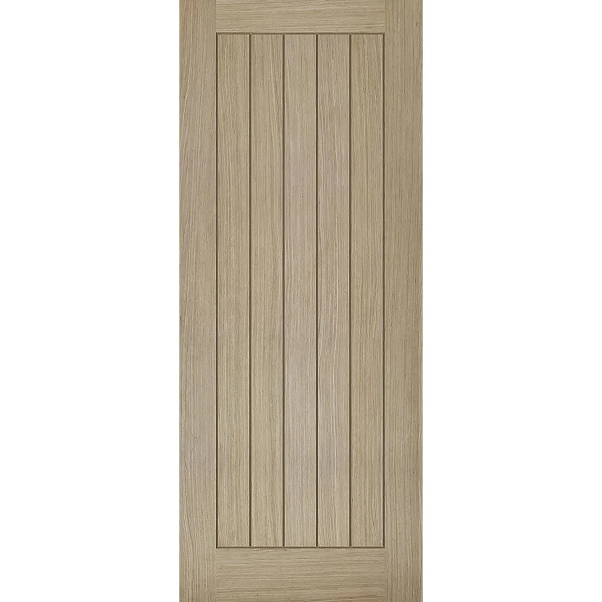 Minimalist Wardrobe Door & Frame Kit - Four Belize Light Grey Door - Prefinished