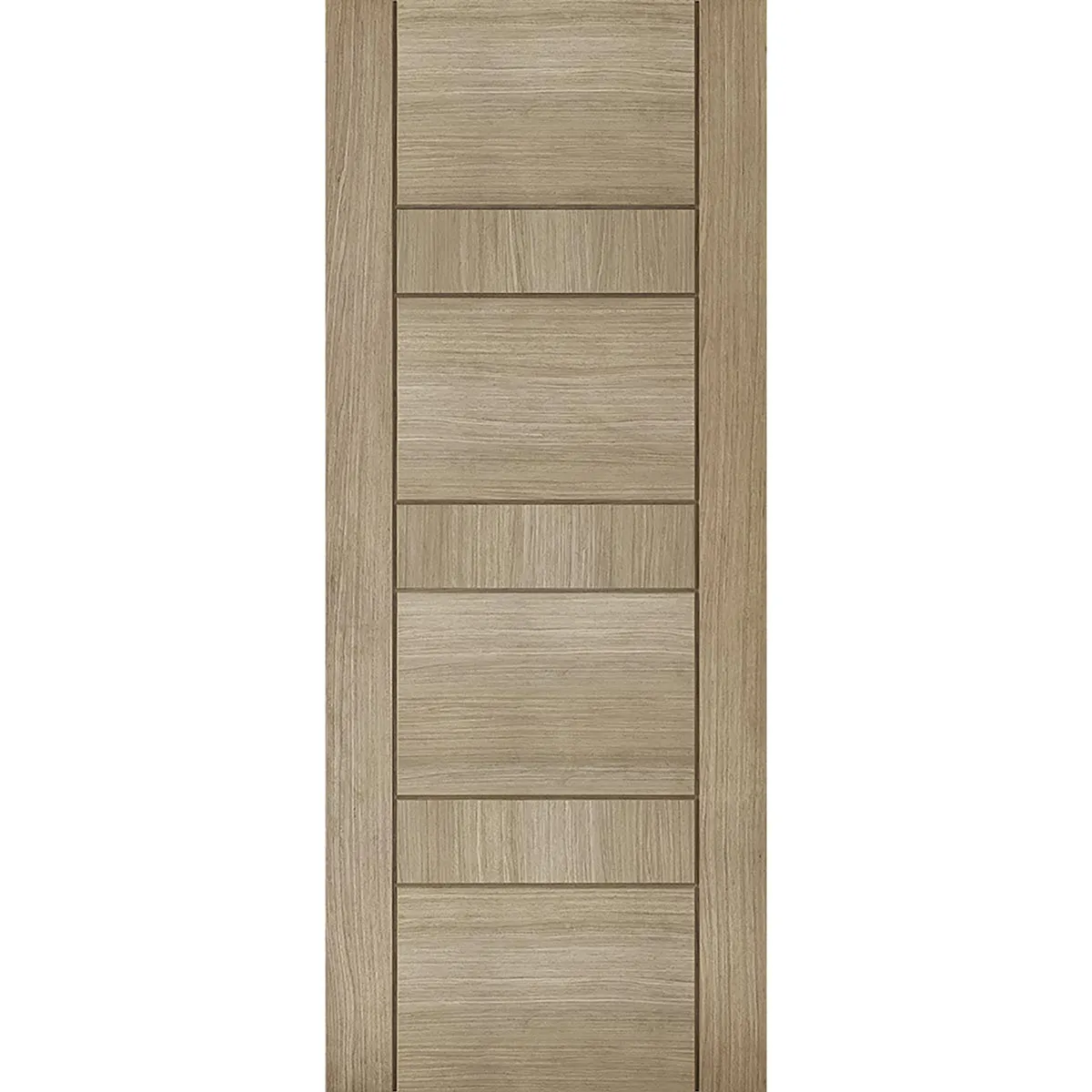 Minimalist Wardrobe Door & Frame Kit - Four Edmonton Light Grey Door - Prefinished