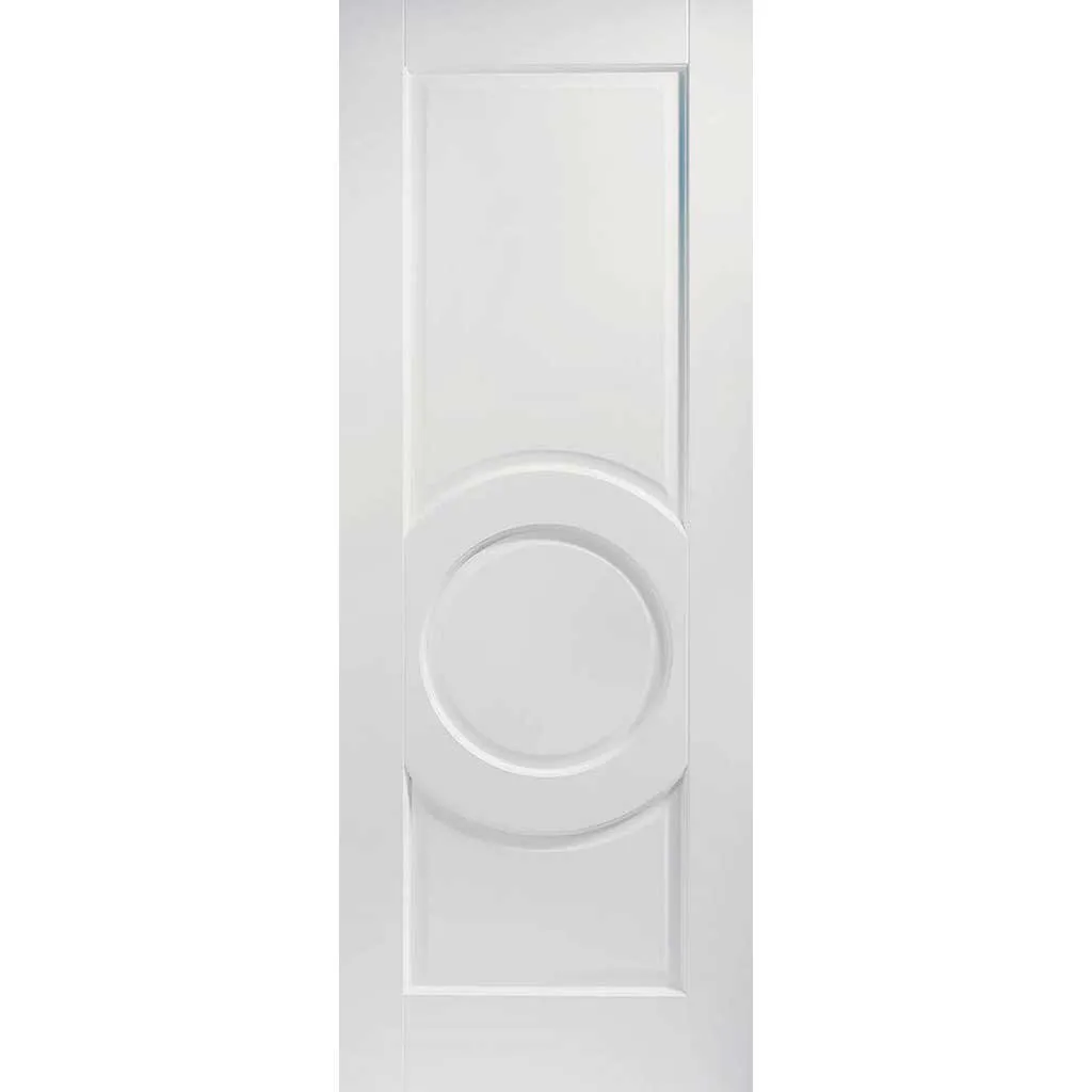 Minimalist Wardrobe Door & Frame Kit - Four Montpellier 3 Panel Doors - White Primed