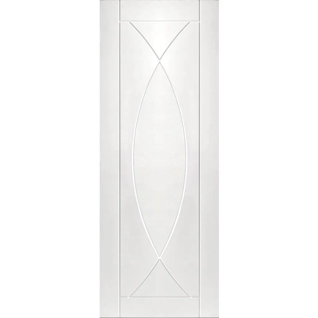 Minimalist Wardrobe Door & Frame Kit - Four Pesaro Flush Doors - White Primed