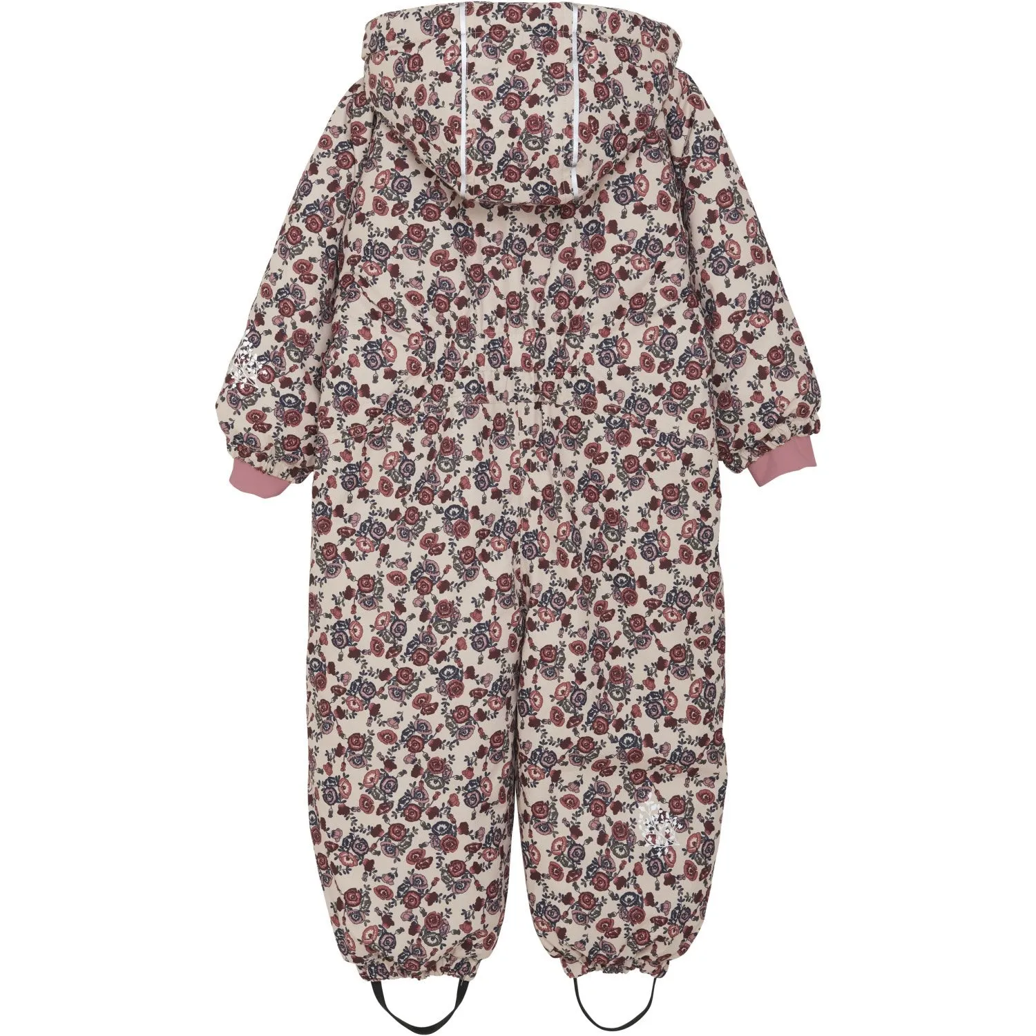 Minymo Smoke Gray Snow Suit AOP