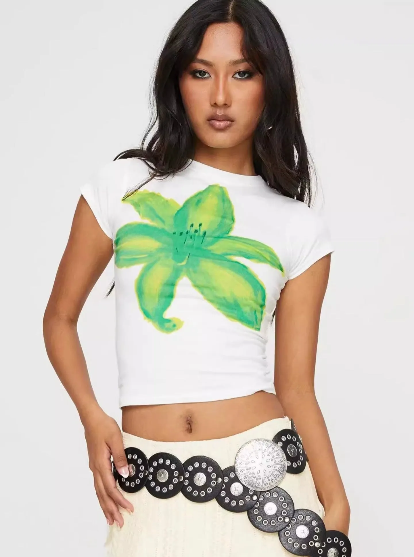 Motel Surtie Crop Top