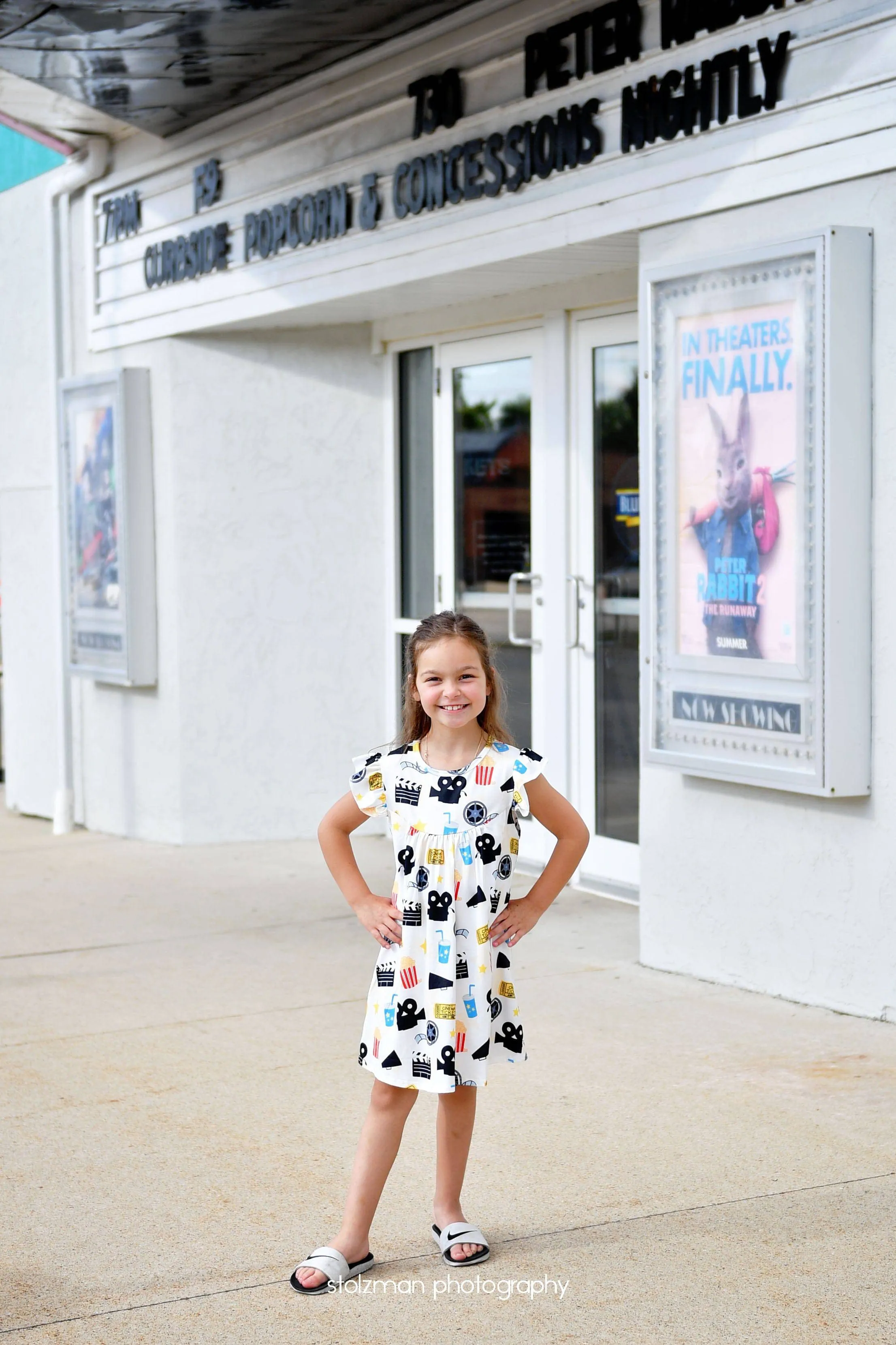 Movie Inspired Flutter Milk Silk Dress