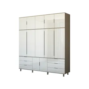 MWBR2425  Wardrobe Titan   Mirror White