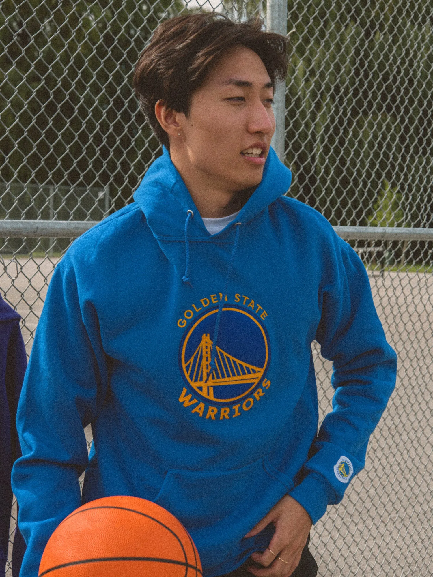 NBA GOLDEN STATE WARRIORS EMBROIDERED HOODIE