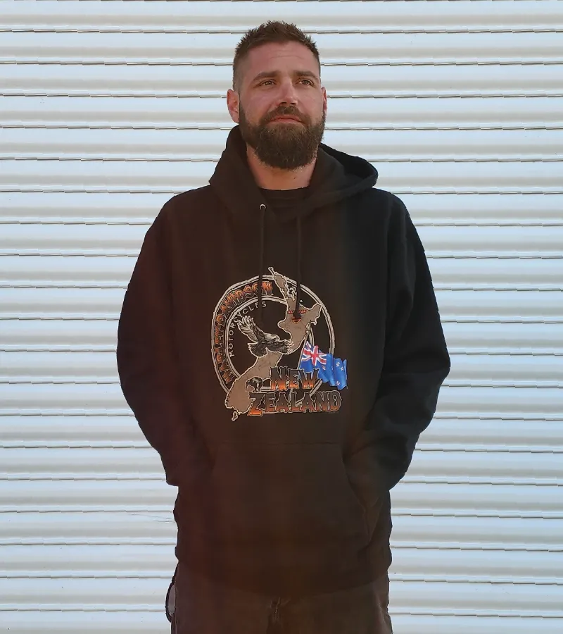 NZ MAP HOODIE