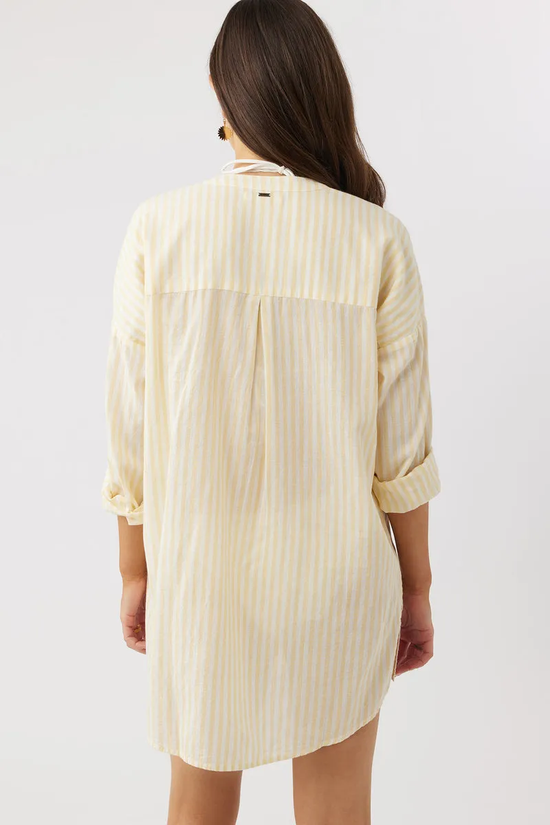 O'Neill Belizin Stripe Cover Up - Sahara Sun