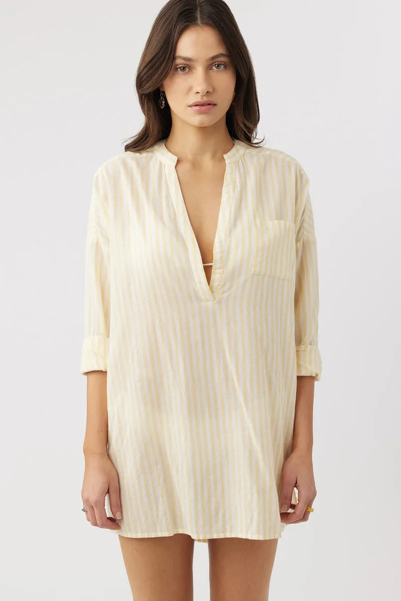 O'Neill Belizin Stripe Cover Up - Sahara Sun