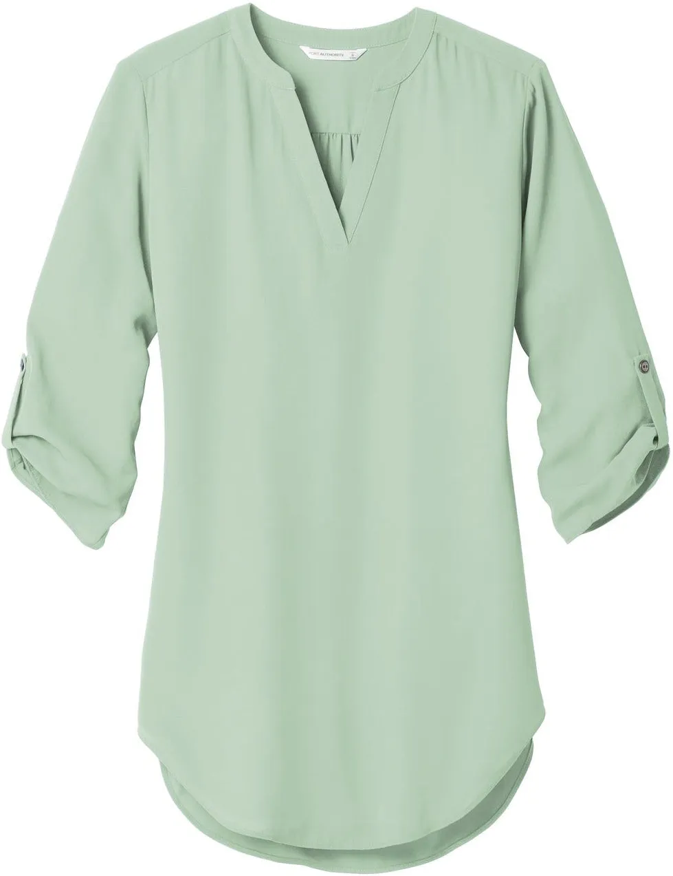 OUTLET-Port Authority Ladies 3/4-Sleeve Tunic Blouse