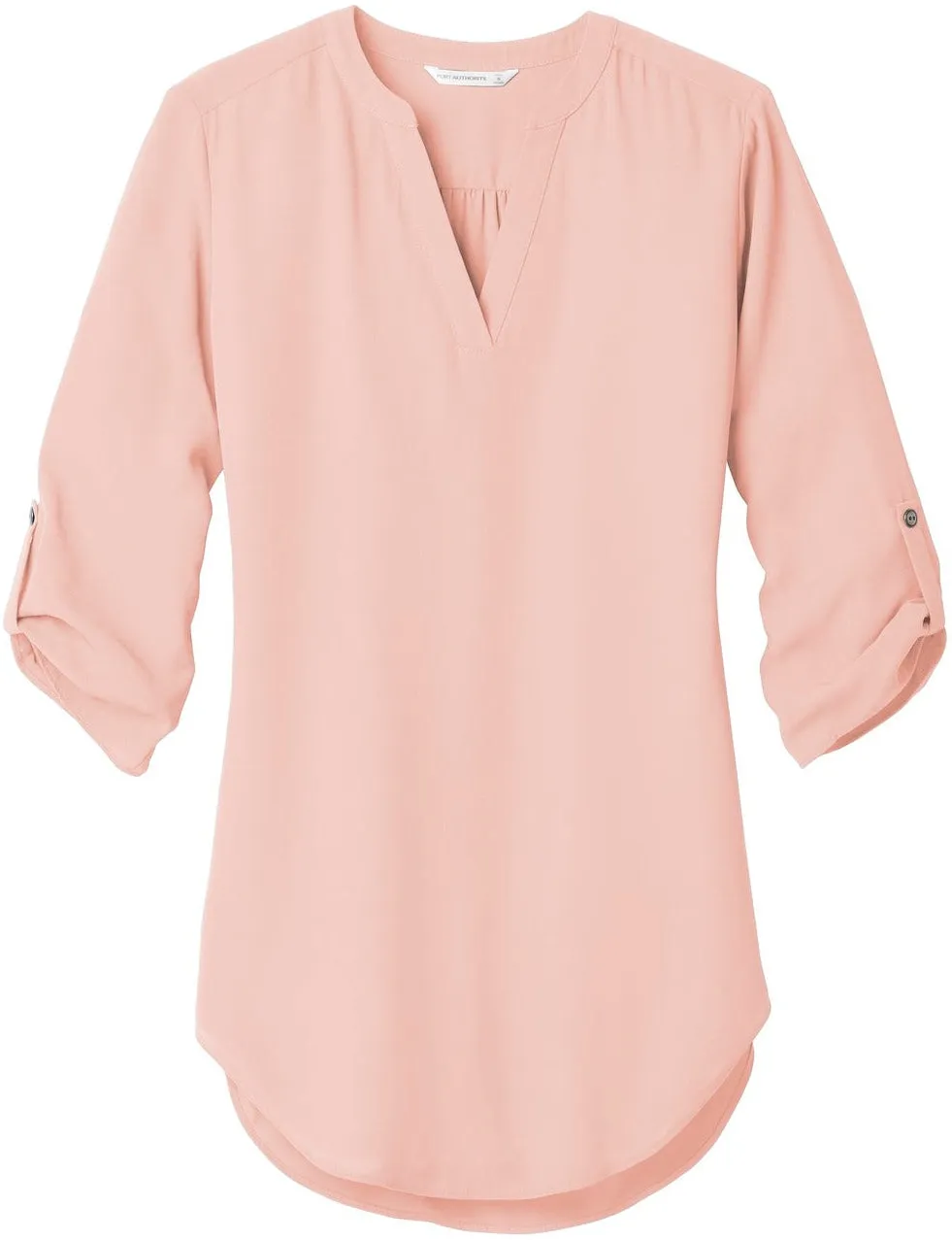 OUTLET-Port Authority Ladies 3/4-Sleeve Tunic Blouse