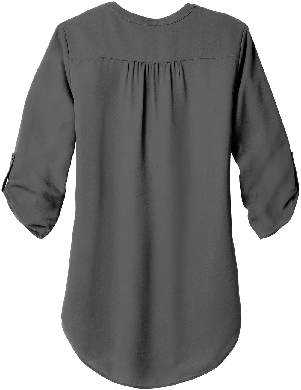 OUTLET-Port Authority Ladies 3/4-Sleeve Tunic Blouse