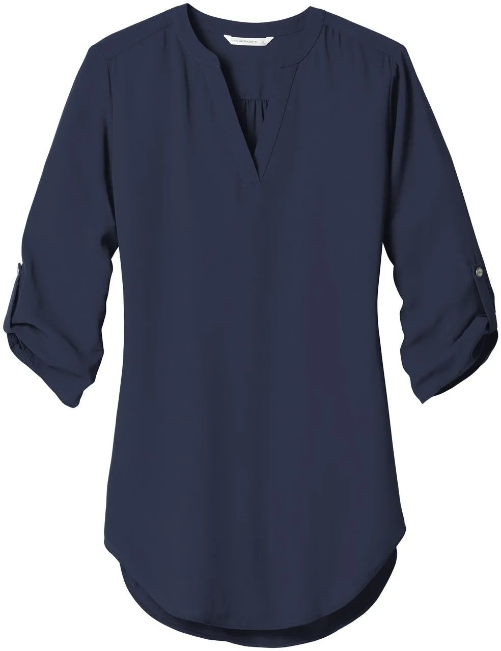 OUTLET-Port Authority Ladies 3/4-Sleeve Tunic Blouse