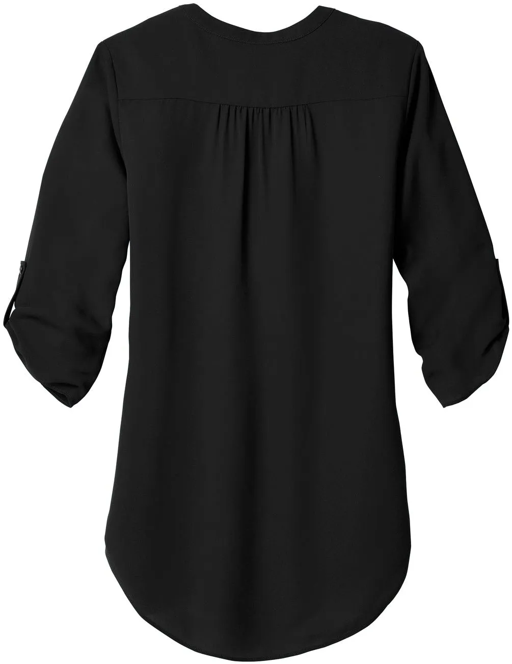 OUTLET-Port Authority Ladies 3/4-Sleeve Tunic Blouse