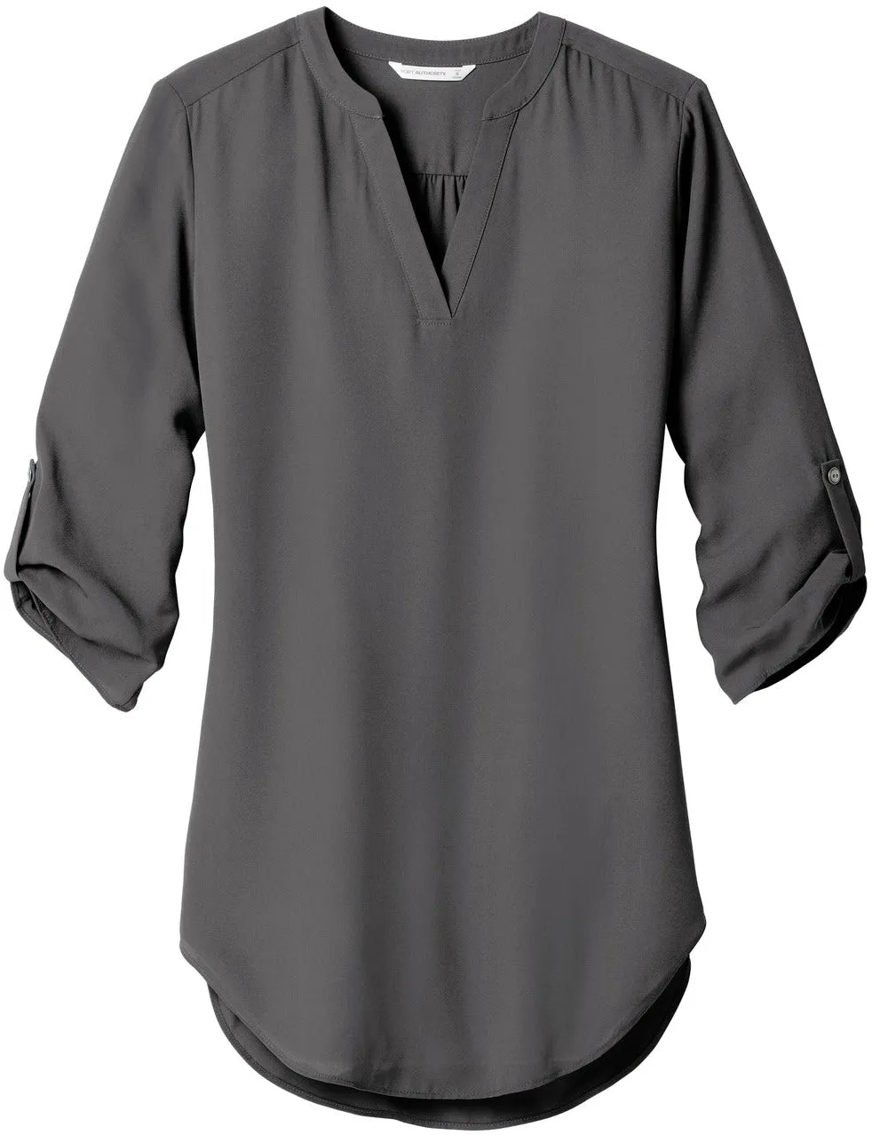 OUTLET-Port Authority Ladies 3/4-Sleeve Tunic Blouse