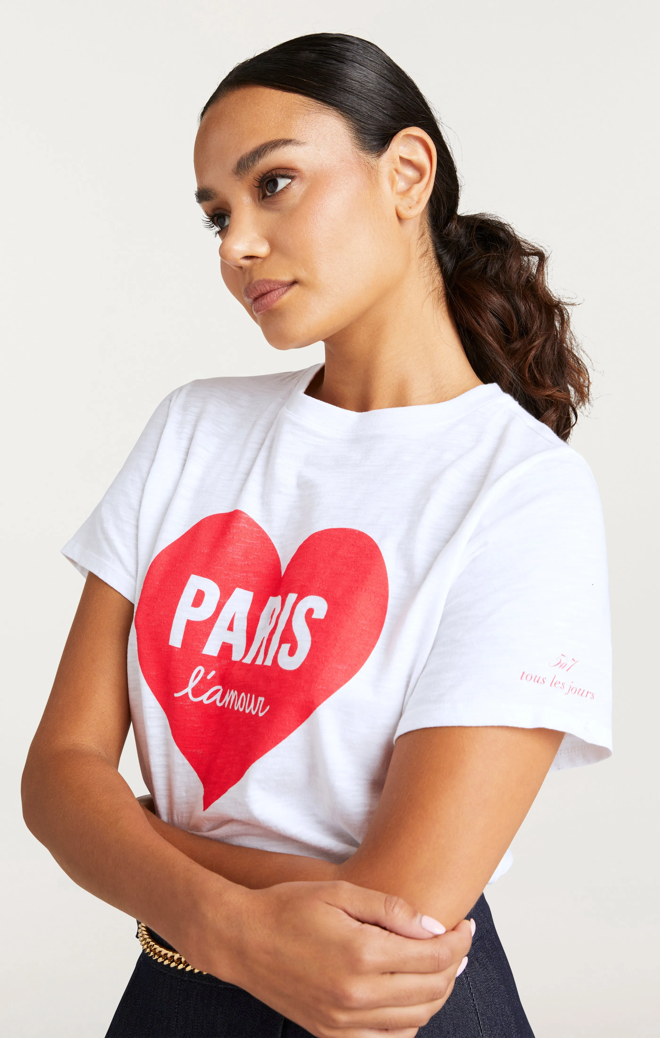 Paris Lamour Heart Tee