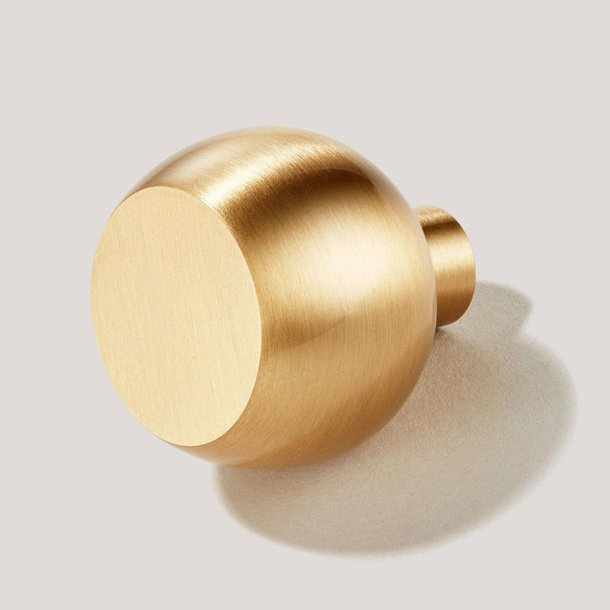 PLANE Minimalist Knob - Brass