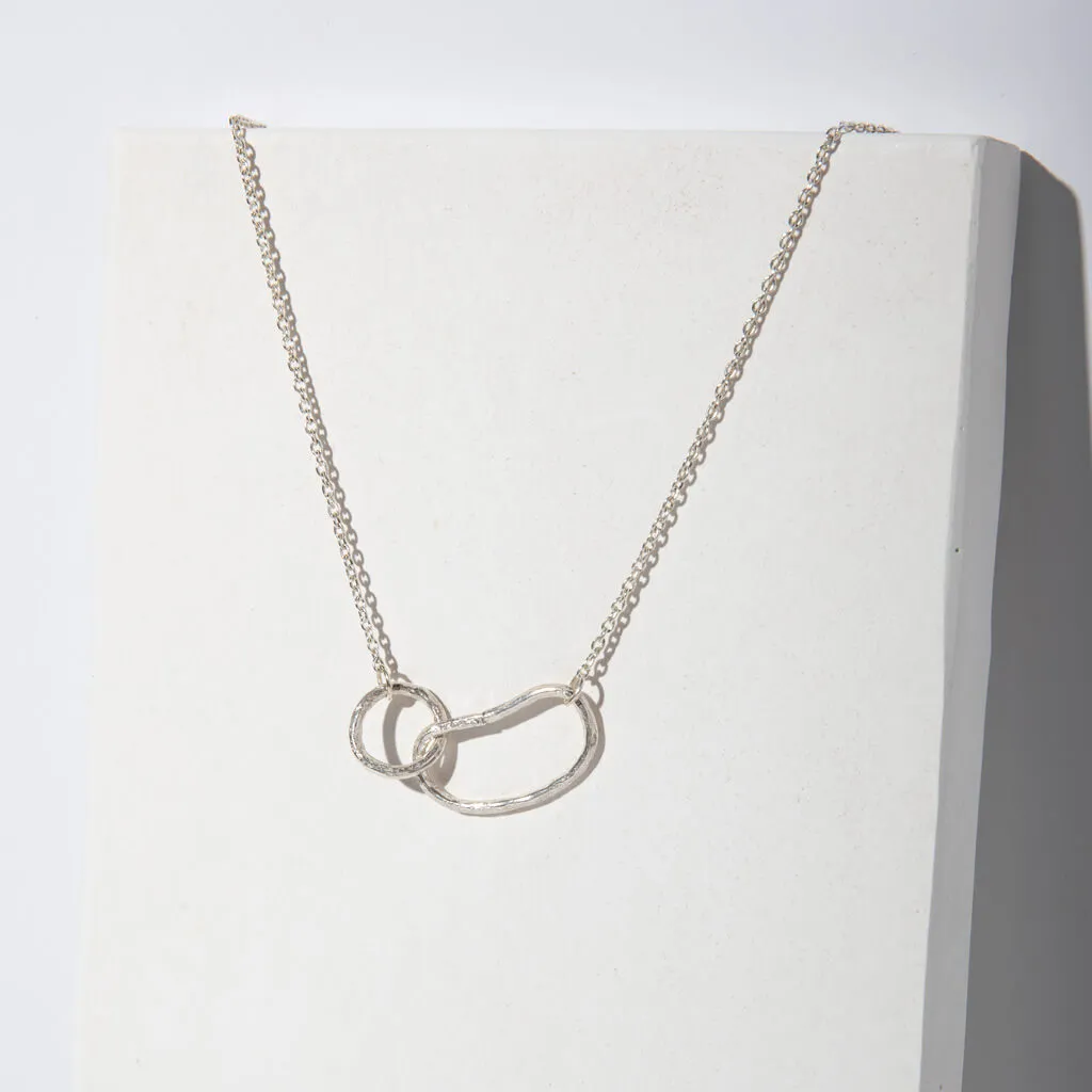 Pool Minimal Necklace - Sterling Silver