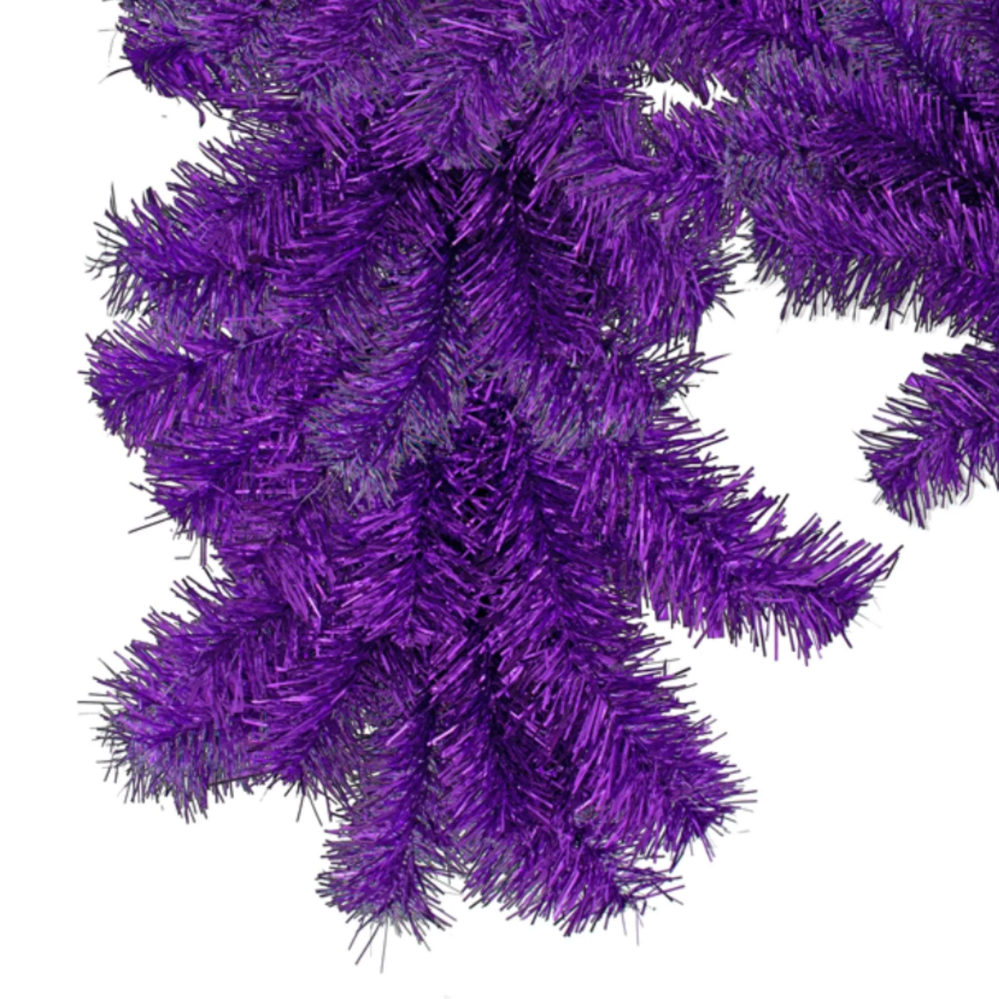 Purple Christmas Garland