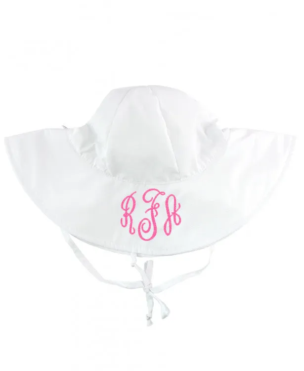 RB White Sun Protective Hat