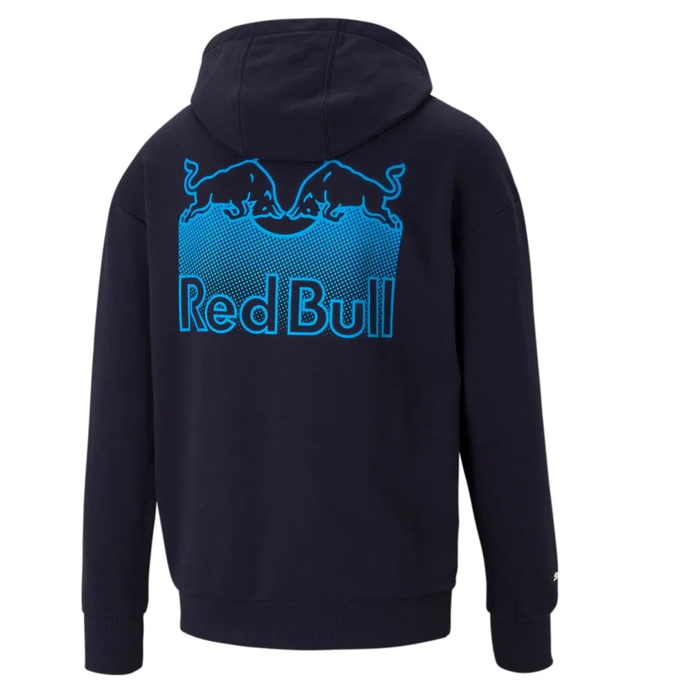 Red Bull Racing F1™ Team Double Bull Hooded Sweatshirt - Men - Navy Blue