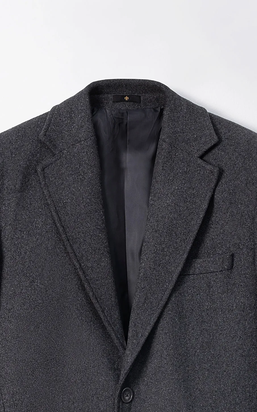 REFINED CLASSIC  LONG COAT DARK GREY