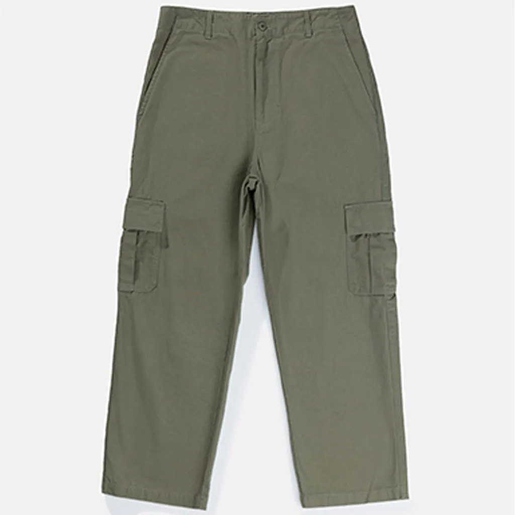 Rhythm Men's Combat Workwear Trouser - Olive