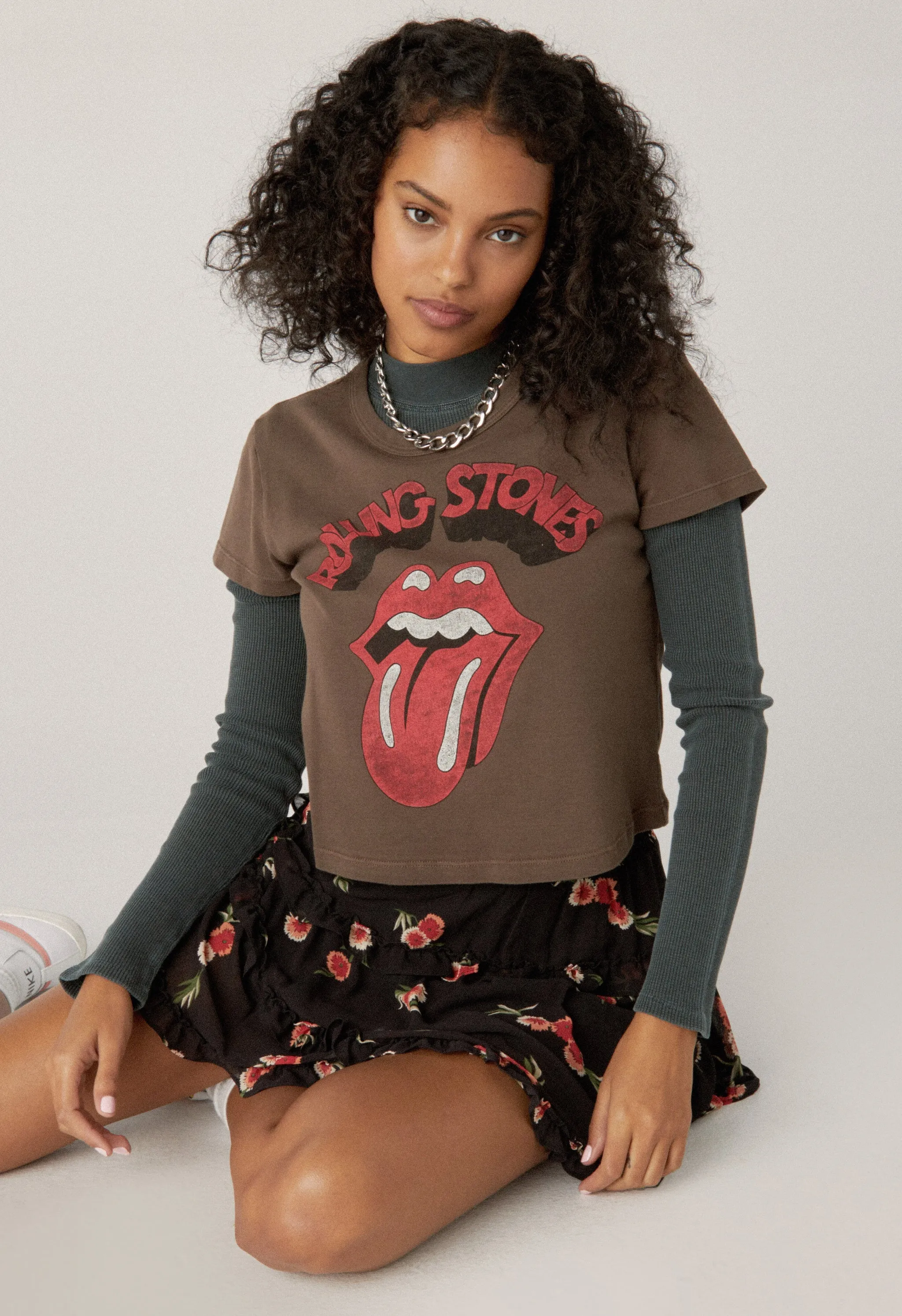 ROLLING STONES TONGUE SHRUNKEN TEE