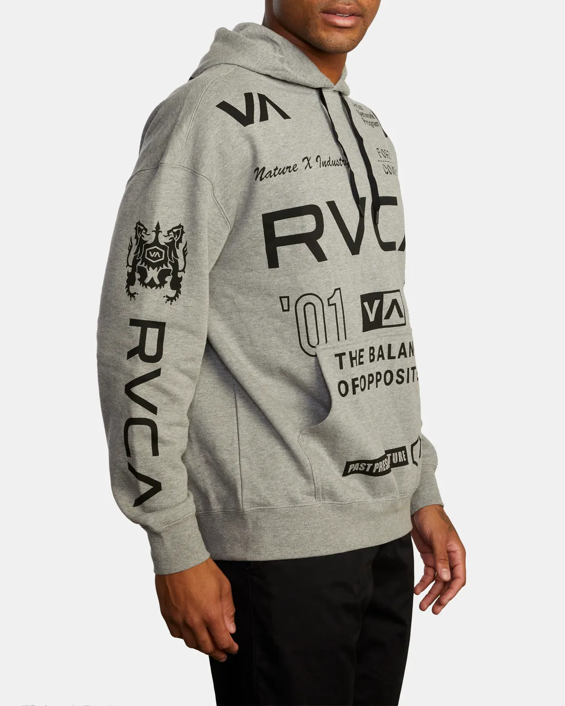 RVCA All Brand Sport Workout Hoodie