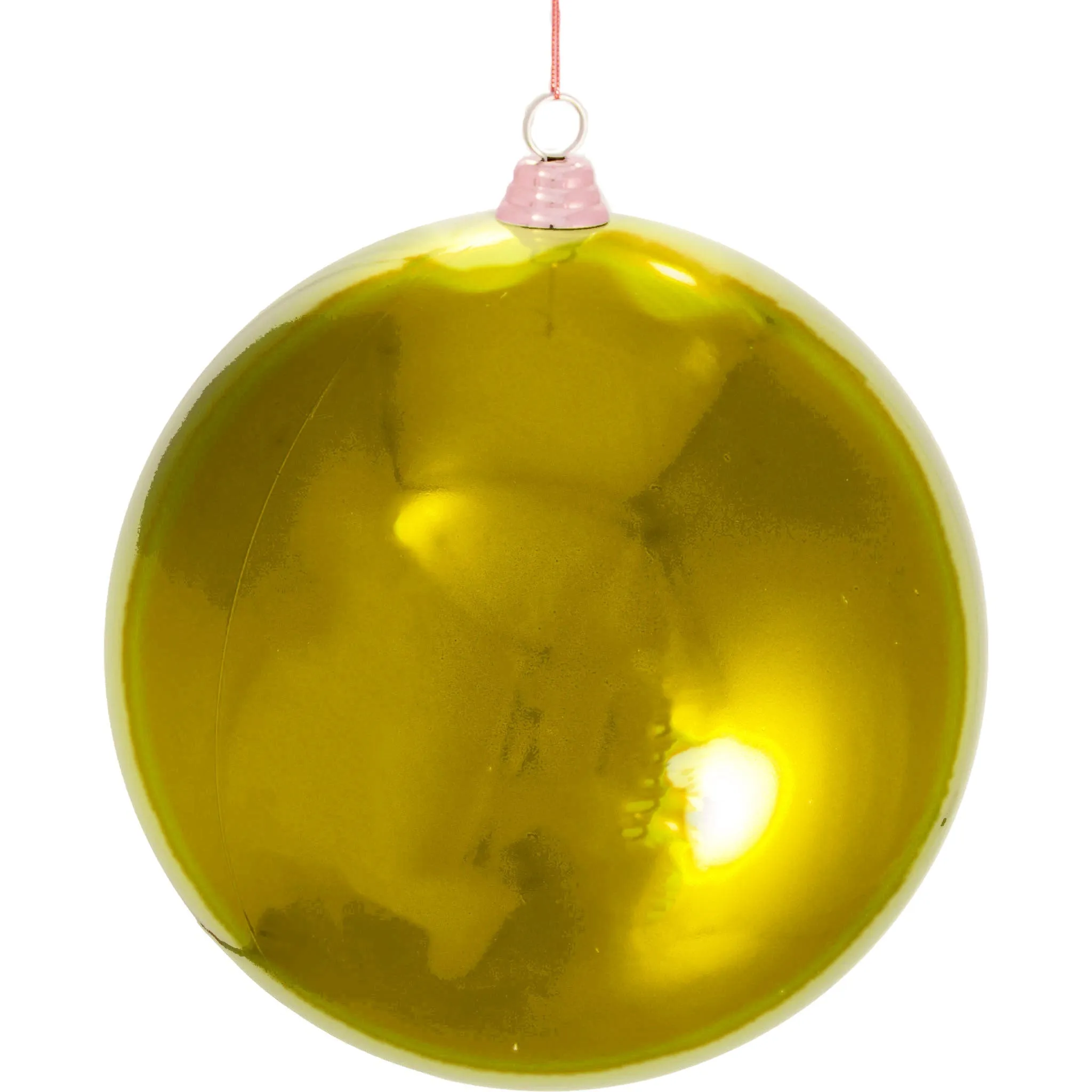 Shiny Gold Ball Ornaments