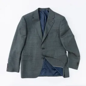 Signature Green Wool Blazer