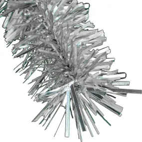 Silver Tinsel Garland