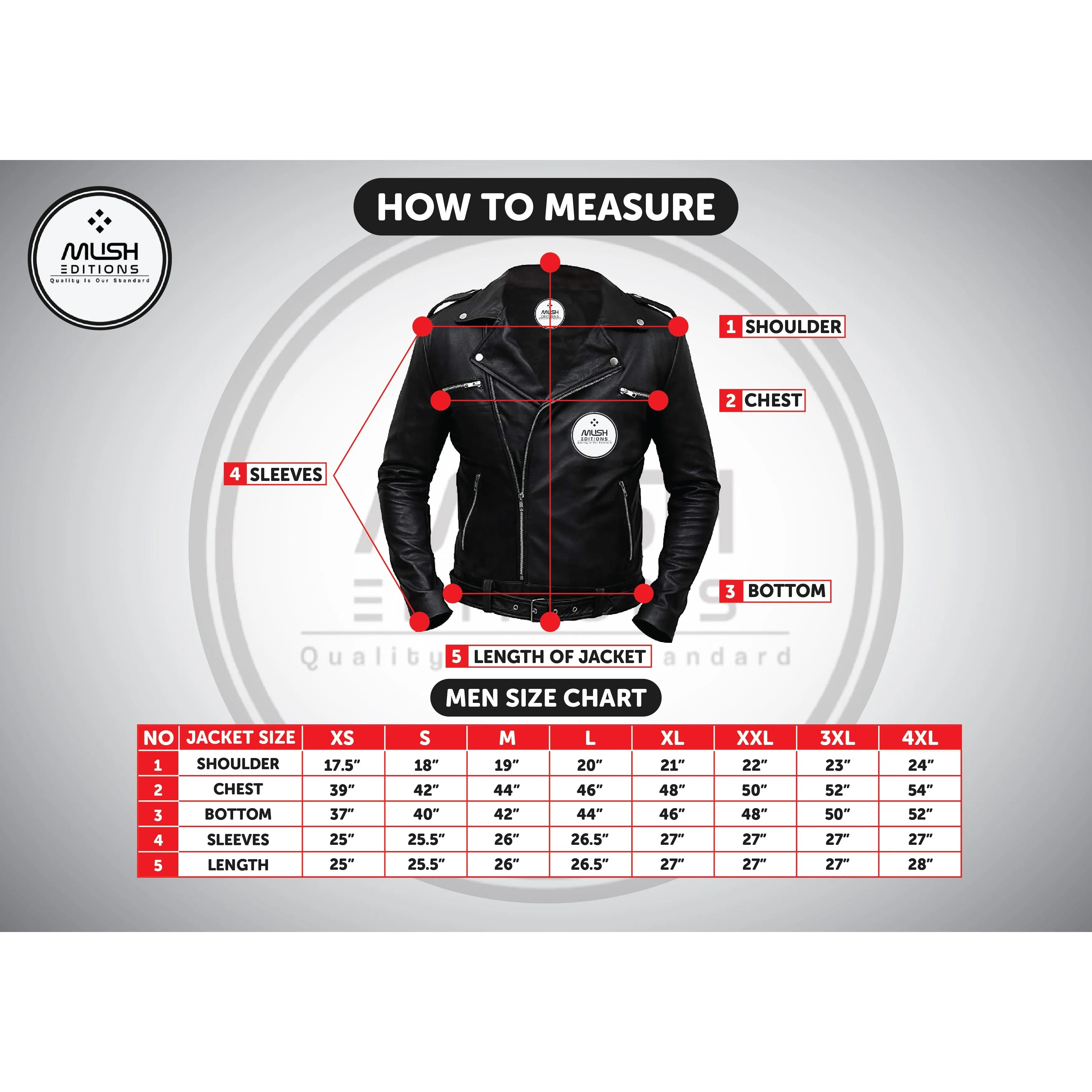 Slim Fit Biker Zipper Mens Jacket