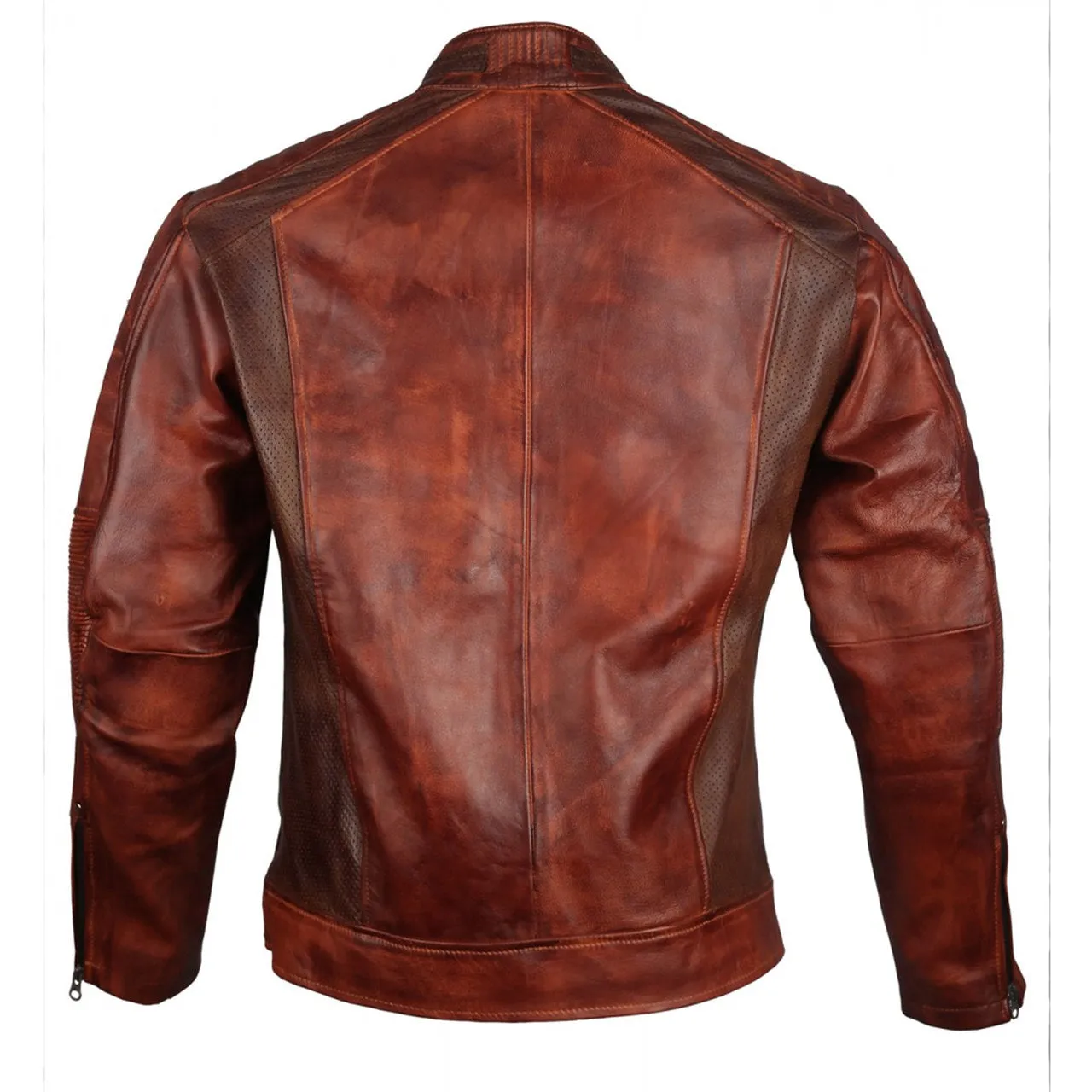 Slim Fit Biker Zipper Mens Jacket