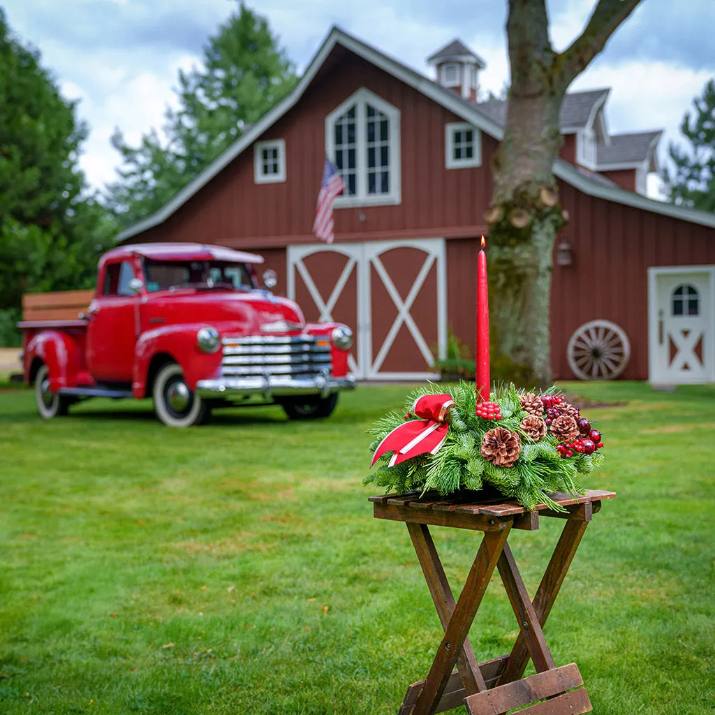 Small Holiday Centerpiece