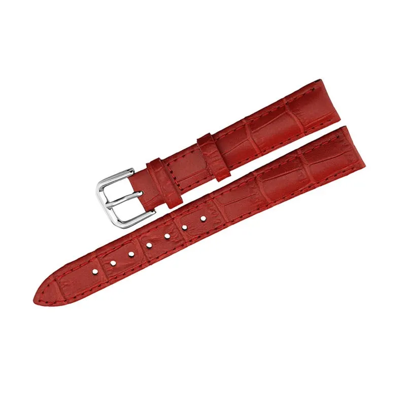 Snakeskin Leather Watch Straps Compatible with the Fossil Traditional 22mm Range