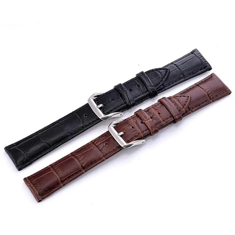 Snakeskin Leather Watch Straps Compatible with the Fossil Traditional 22mm Range