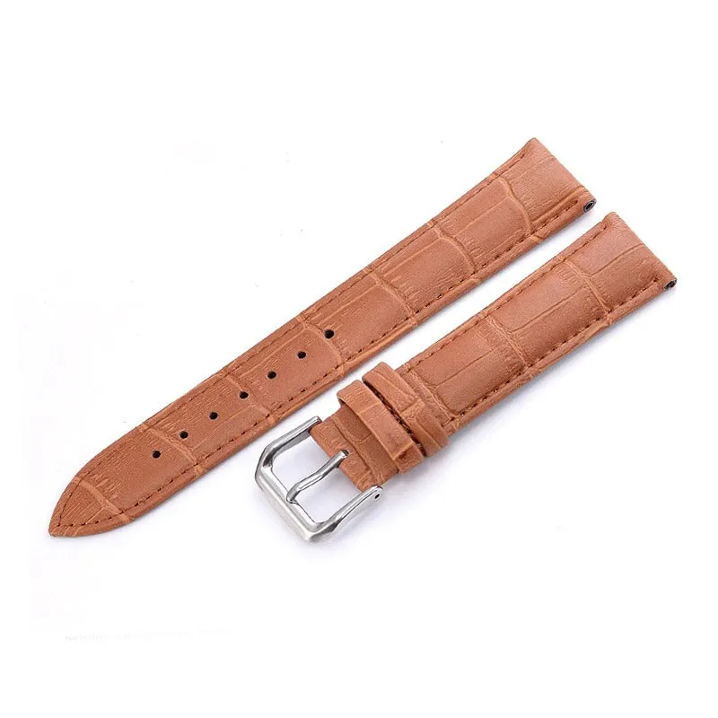 Snakeskin Leather Watch Straps Compatible with the Fossil Traditional 22mm Range