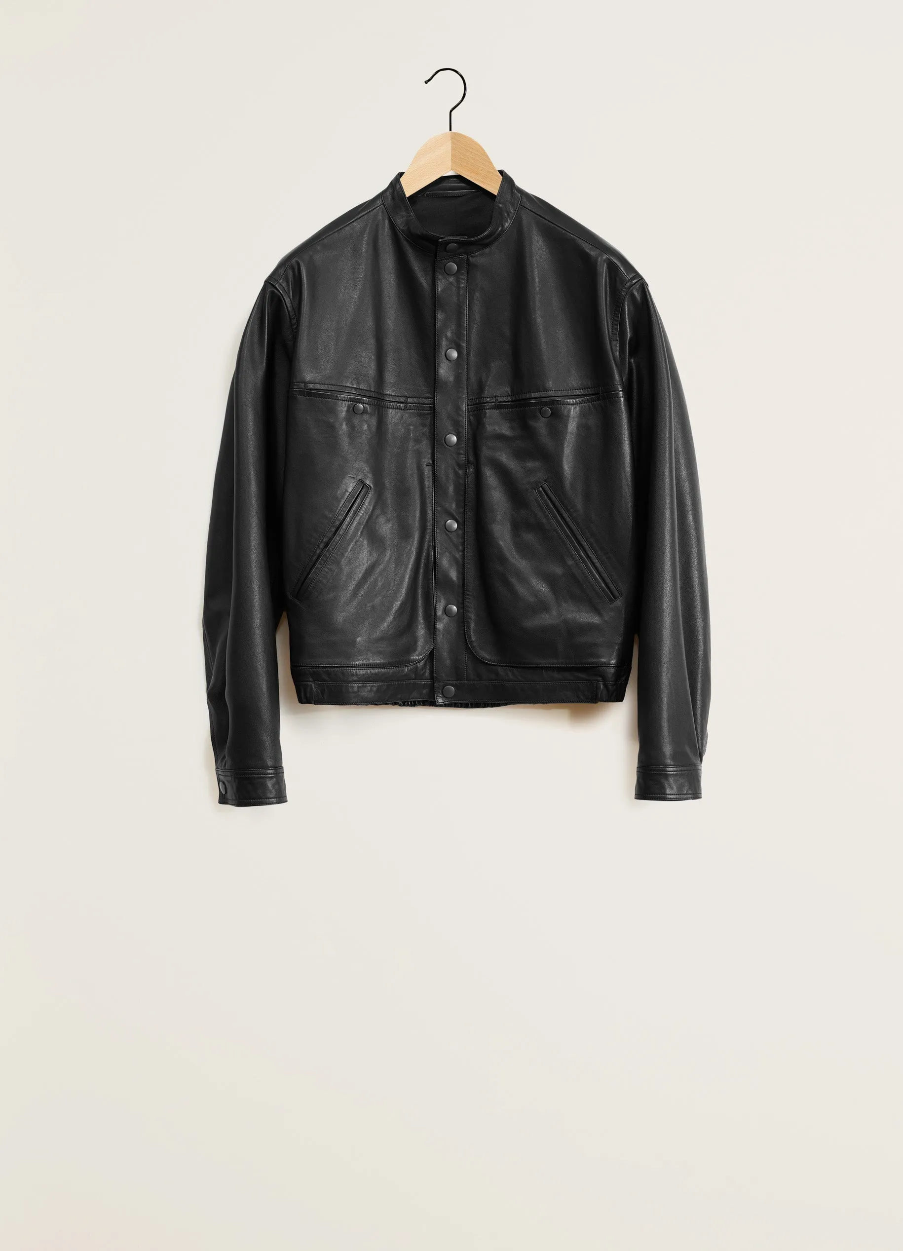 STAND COLLAR BLOUSON