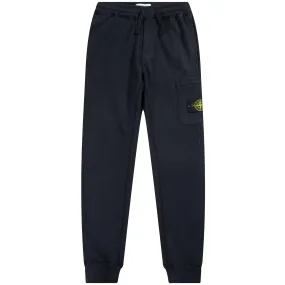 Stone Island Navy Cuffed Sweatpants