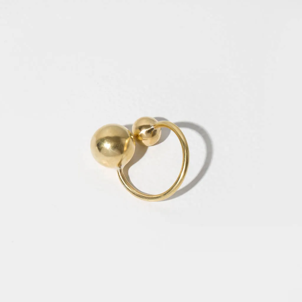 Strength Adjustable Ring - Brass