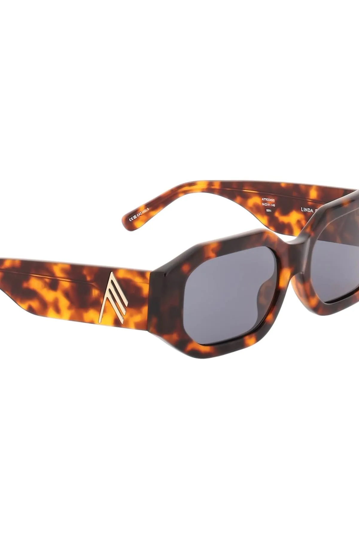 The attico 'blake' tortoiseshell sunglasses