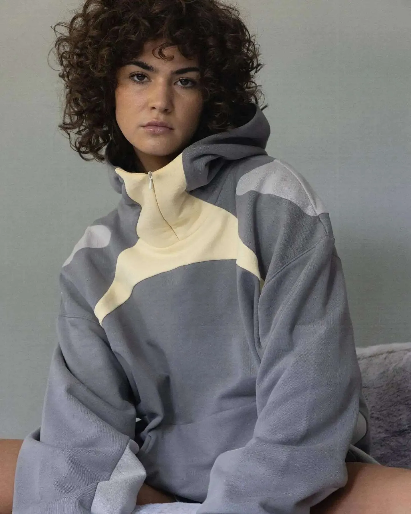 Unisex Y2K Oversized Long Sleeved Hoodie