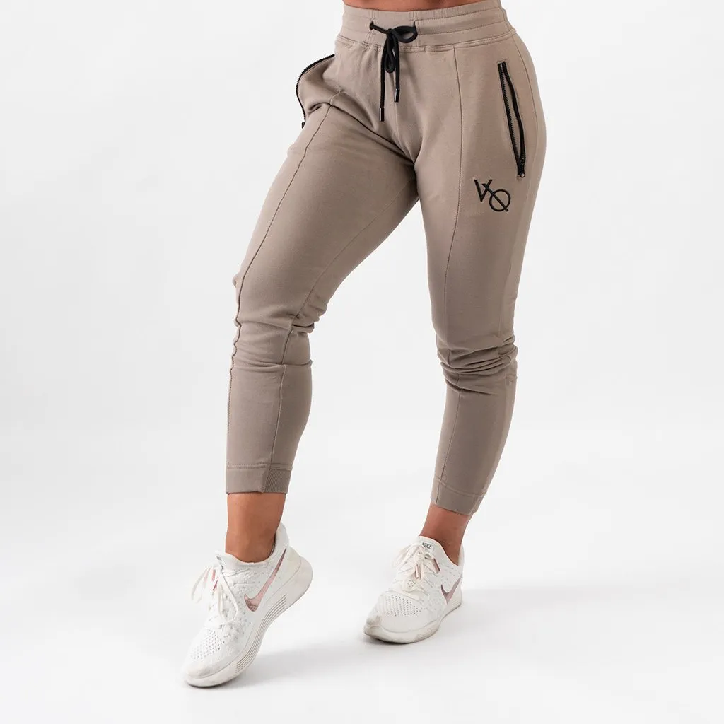 Vanquish Women's Khaki Essential Sweatpants