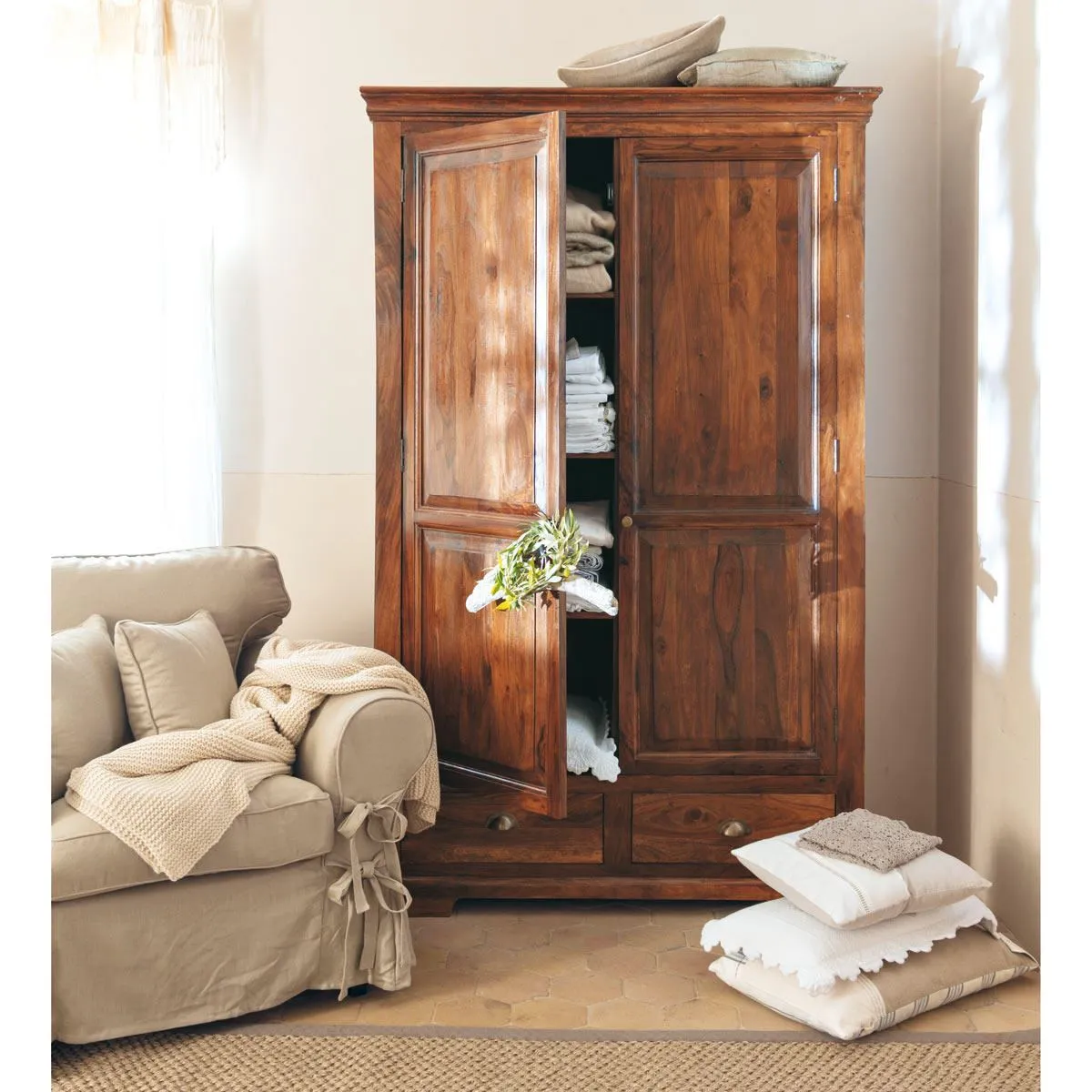 Victoria Solid Wood Wardrobe