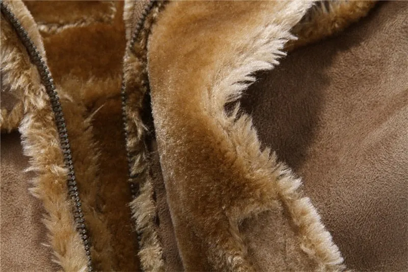 West Louis™ Warm Faux Suede Luxury Coat