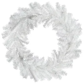 White Tinsel Wreaths