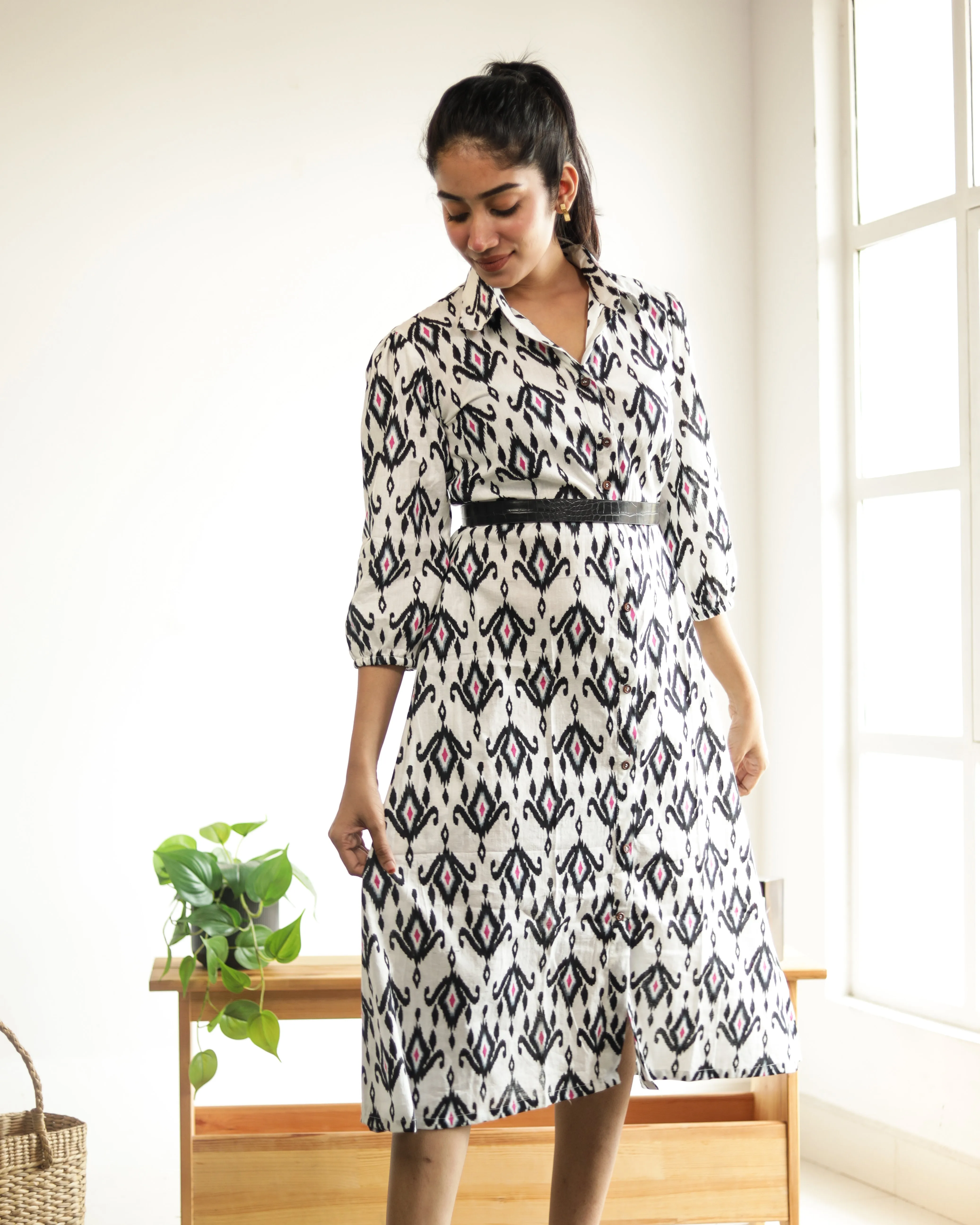 White wave - Nursing Dress / Kurti