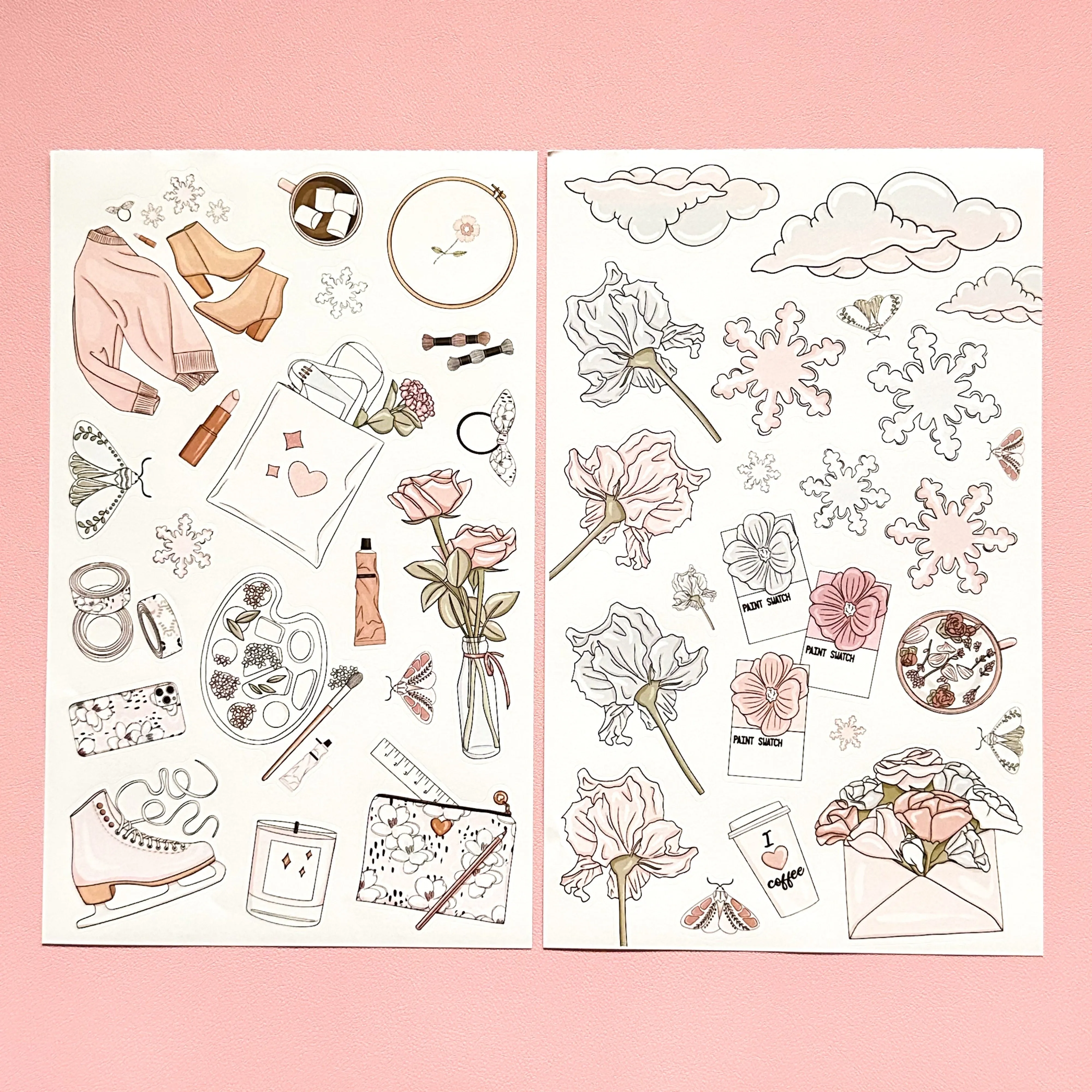 WINTER ELEMENTS STICKER BOOK