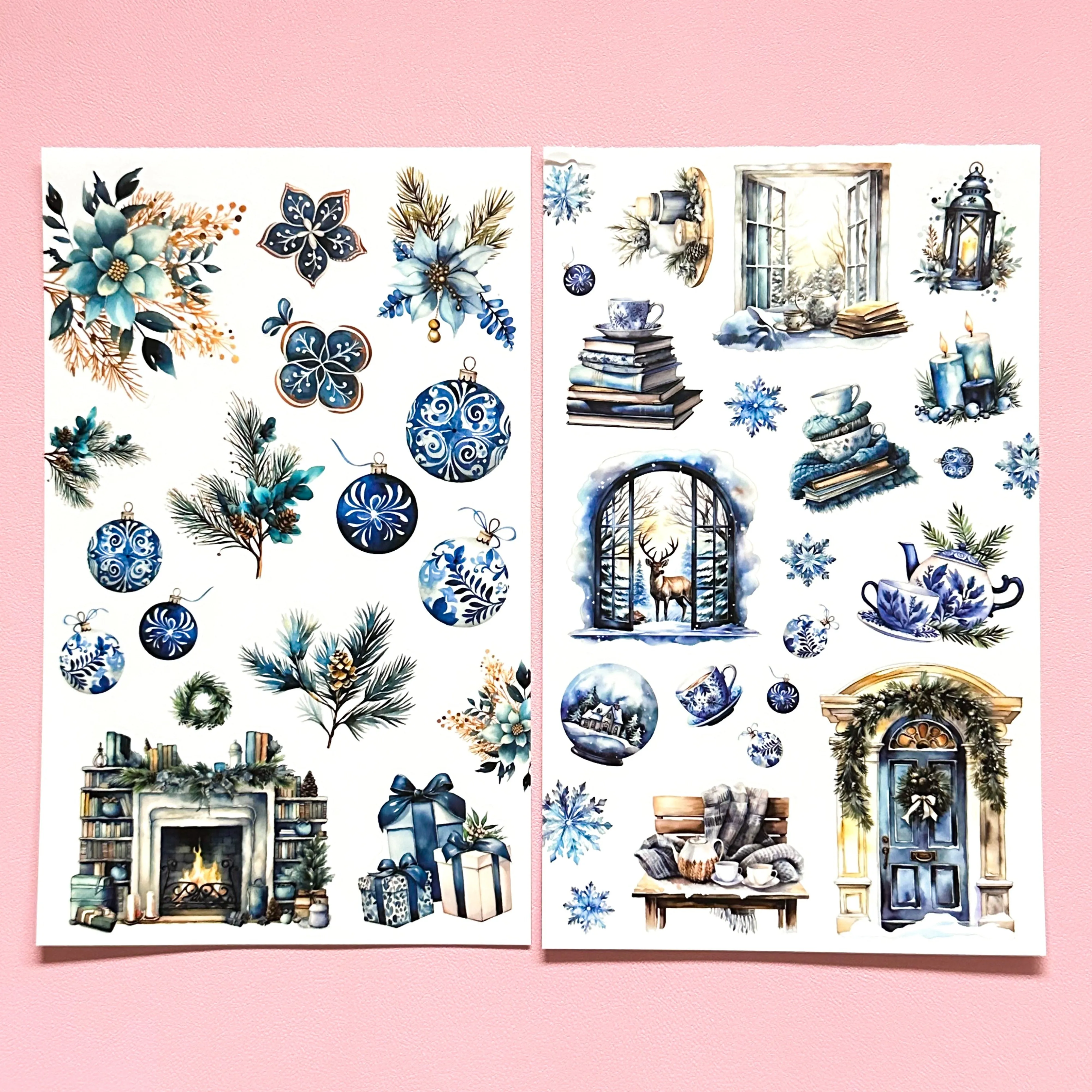 WINTER ELEMENTS STICKER BOOK