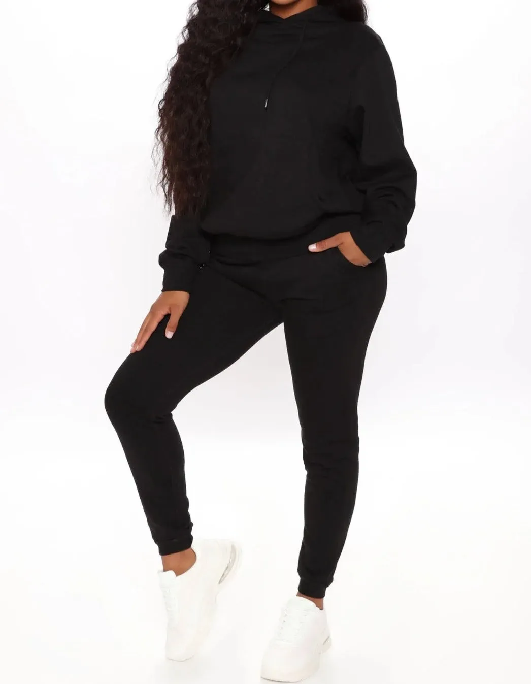 WOMEN Black Nova Sweatpants